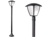 LANTERNE LANTERNA LAMPIONE APPLIQUE SELENE A LED 1 LUCE SU PALO CM.16xH100