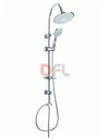 COLONNA DOCCIA MIX UNIVERSE SOFFIONE DOCCETTA PORTASAPONE H.CM.103