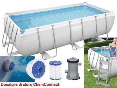 PISCINA RETTANGOLARE BESTWAY CM. 404x201xH100 ART.56441 PISCINE FUORITERRA