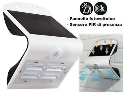 FARETTI LUCI LAMPADE SOLARI ARCADIA 3,2 WATT ILLUMINAZIONE DA ESTERNO CM.14x10xH