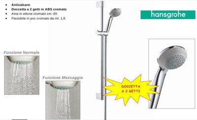 SALISCENDI PER DOCCIA DOCCINO CROMETTA 85 VARIO HANSGROHE CM.65