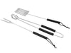 SET BARBECUE EL GAUCHO 3 PEZZI GRILL7 PINZA FORCHETTONE SPATOLA