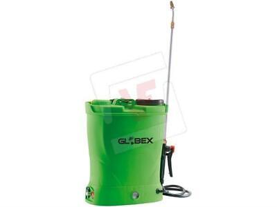 POMPA IRRORATRICE A SPALLA 16LT A BATTERIA AL LITIO 12V 8Ah TRATTAMENTI DISERBO
