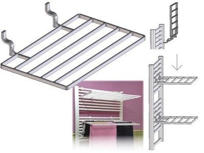STENDIBIANCHERIA PER SCALDASALVIETTE ASCIUGAMANI PER TERMOARREDO CM.51X32