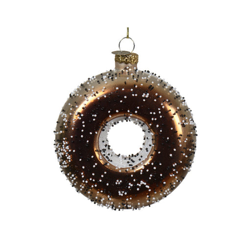 Pendaglio a forma di ciambelle per albero decorazione natalizia da 10 cm