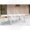 TAVOLO ALLUMINIO ALLUNGABILE ESTENSIBILE CERBOLI CM. 135/270X90X75H