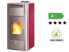 TERMOSTUFE A PELLET A PELLET QUEEN IDRO 20 POTENZA 18,22Kw - CM.65x57xH127