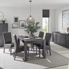 Tavolo Gliese con gambe e piano in MDF, design moderno, per arredo interno 137/185 x 90 h 76 cm