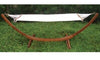 AMACA IN LEGNO KERUING PER ARREDO GIARDINO ESTERNO CM. 320X100X100H