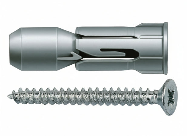 TASSELLI TASSELLO FISCHER PD S CON VITE PER CARTONGESSO PD10S - 10x28 MM-PZ.50