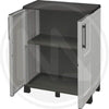 ARMADIO MINISPAZIO CON RIPIANI IN RESINA MAURER LINEA ECO CM68x37x90H TUTTOPIANI