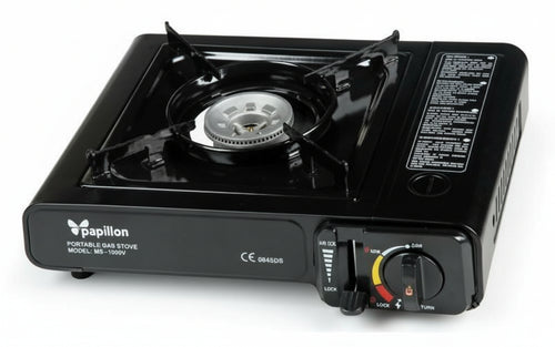 FORNELLO FORNELLINO A GAS PORTATILE PER CAMPEGGIO SPIAGGIA MARE PICNIC