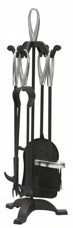 SET CAMINO IMPUGNATURE IN CROMO SATINATO ELISSE ALTEZZA CM. 65