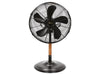 VENTILATORI MIKLAS VINTAGE DA TAVOLO 60W - 3 VELOCITA' - CM.38