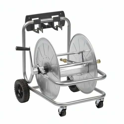 AVVOLGITUBO IN METALLO ZINCATO A MURO Mt. 50 Papillon