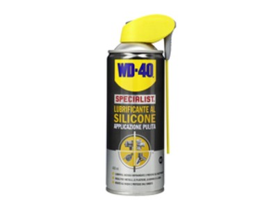 WD-40 SPRAY LUBRIFICANTE MULTIUSO AL SILICONE METALLO LEGNO PLASTICA GOMMA 400ML