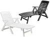 LETTINI SDRAIO IN RESINA CON RUOTE SMERALDO CM189x72xH96