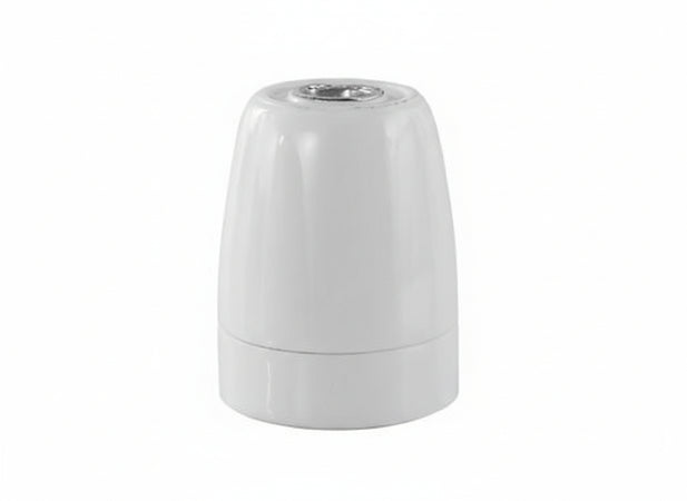 PORTALAMPADA IN PORCELLANA ATTACCO E27 25995 ILLUMIAZIONE