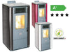 STUFE STUFA A PELLET QUEEN 12 POTENZA Kw/h 8,7 DIMENSIONI CM.44x44xH102