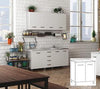 KIT CUCINA BASE 2 ANTE CM. 80X50X85H BIANCO
