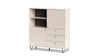 KIT MOBILE ALDO AL6 2 ANTE + 3 CASSETTI CM. 123X40X135H