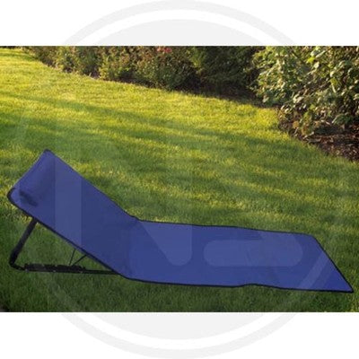 MATERASSINO IN POLIESTERE/PVC SPALLIERA RECLINABILE CM. 144x46x48