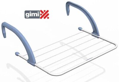 STENDIBIANCHERIA DA BALCONE CALORIFERO RADIATORE GIMI RADIO CM.L52xP34xH18