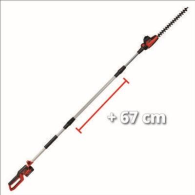 TAGLIASIEPI A BATERIA TELESCOPICO EINHELL GC-HH 18/45 Li T-Solo