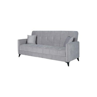 Divano Pronto Letto 3 Posti cm. 211x92x98 Con Contenitore Santi Bacos