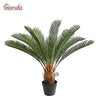 PIANTA Ornamentale Artificiale completa di base CYCAS cm. 85 pz. 2
