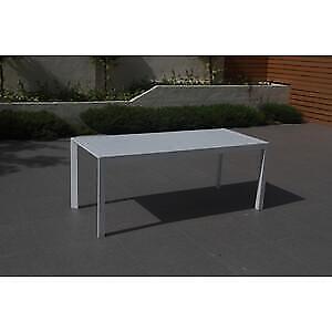 TAVOLO RETTANGOLARE ESTENSIBILE ALLUNGABILE BIANCO CM 127/180X77X71