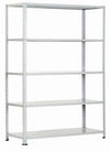 KIT SCAFFALI SCAFFALE IN KIT 5 PIANI IN LAMIERA VERN. CM100x40x200H ASTE INTERE