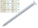 100 PZ VITI PER CALCESTRUZZO TPS TORX MISURA 7,5 x L90 MM