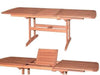 TAVOLI IN LEGNO IMPRESSION RETTANGOLARE ESTENSIBILE L200xP90xH73 cm. - compatto