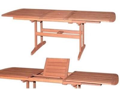 TAVOLI IN LEGNO IMPRESSION RETTANGOLARE ESTENSIBILE L200xP90xH73 cm. - compatto