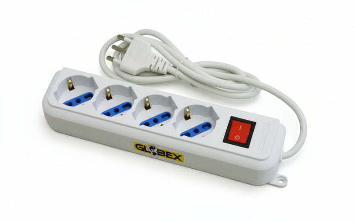 MULTIPRESE MULTIPRESA 4 POSTI CON INTERRUTTORE