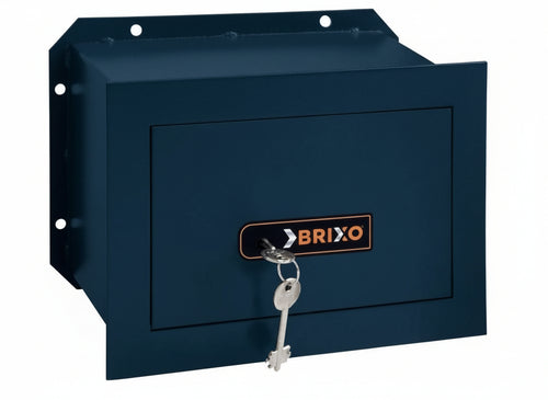 CASSAFORTE CASSEFORTI BRIXO A CHIAVE P19XL34XH23 CM
