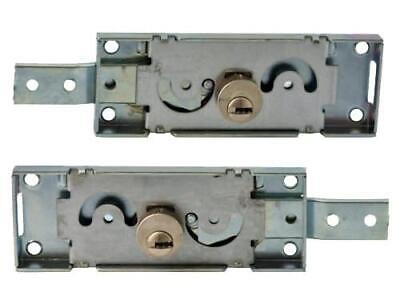 SERRATURE LATERALI A COPPIA PREFER C/CILINDRO Art.A711 SERRANDE PORTE SERRAMENTI