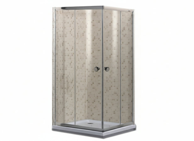 BOX CABINE DOCCIA ANGOLARE BRIXO TULIPANO CM. 70X70X190H