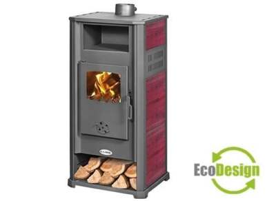STUFE A LEGNA K-LINE KABUL POTENZA 9,4 Kw - DIMENSIONI 48,5x44xH110