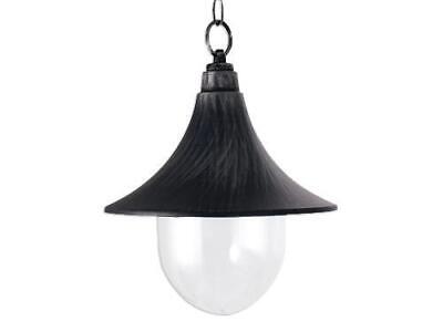 LATERNA CIGNO GALATEA CON CATENA LANTERNE ILLUMINAZIONE GIARDINO cm.26xH36