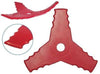 DISCHI PER DECESPUGLIATORE ELASTOBLADE 3 LAME IN ELASTOMERO  250 MM