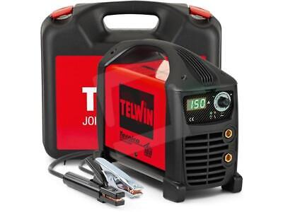 SALDATRICE AD INVERTER TECNICA 188 MPGE TELWIN 150 AMP VALIGETTA + ACCESSORI