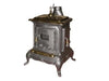 STUFE STUFA A LEGNA IN GHISA PARLOR SMALL POTENZA TERMICA 6 KW - CM.L57xP51xH87