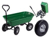 CARRELLI CARRELLO TRASPORTINO CARRIOLA RIBALTABILEGREEN TROLLEY DA LT.75