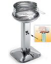 BARBECUE A CARBONE CARBONELLA VENUS 480 PRO SYSTEM cm. 44 - H89 CM OMPAGRILL