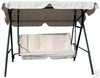 DONDOLO ROMANTIC DA GIARDINO ESTERNO A 3 POSTI CM. 185X120X160H