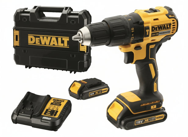 TRAPANO AVVITATORE A BATTERIA LITIO DEWALT DCD 778 S2T 18V - 1.5 AMP - 2BATT.