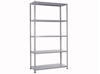 SCAFFALE METALLICO IN KIT CM.100X40XH180 SCAFFALI SCAFFALATURE METALLICHE