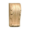 Fregio per Mobili in Pasta di Legno finitura Grezza 25x50 mm art.03.4038B pz. 2